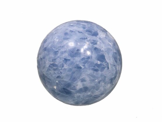 Blauwe calciet bol